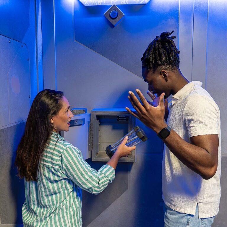 guests inside escape room