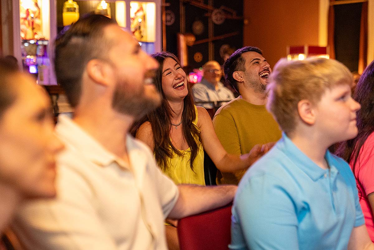 guests at San Antonio Magic Saloon
