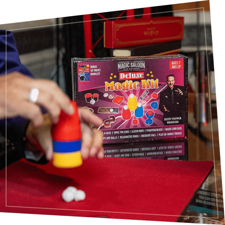 magic kit at Magic Saloon